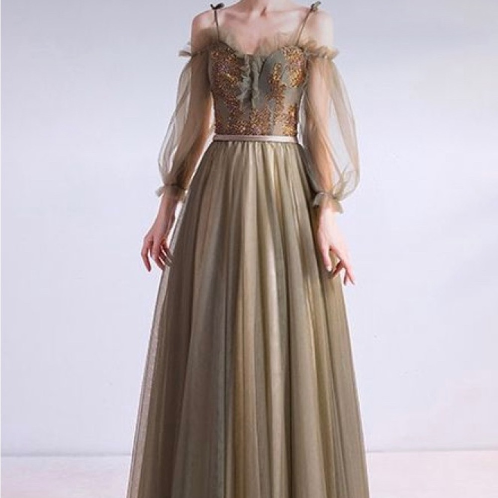 Fairy prom homecoming winter formal dress gown fairy core size 4